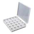 thumbnail image 1 of BUYISI 25P Metal Bobbins/Clear Sewing Machine Bobbins Spools Empty Bobbins Spools Plastic Storage Box For Home Sewing Accessories Tools A, 1 of 5