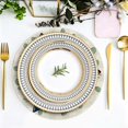 thumbnail image 5 of 4th of July Patriotic Round Placemats,Red White Blue Floral & Star Printed Table Mats,Heat-Resistant Independence Day Decorative Coasters,Patriotic Table Linens for Dining,Parties & Outdoor Picnics, 5 of 5