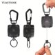 thumbnail image 1 of YUANTOOSE 1pc Outdoor Mountaineering Carabine, Waterproof And Durable Buckle, Telescopic Steel Wire Rope Keychain, 1 of 4
