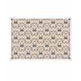 thumbnail image 6 of Sun Shade Sail 8'x10' Beige Baroque Pattern Rectangle Sun Shade Sails Canopy Waterproof Vintage European Style Outdoor Sunshades Sand UV Block Cover Shades Cloth for Patio Backyard Garden Deck Porch, 6 of 9