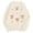 Beige, variant on Womens Halloween Sweatshirt Funny Print Casual Long Sleeve Crew Neck Sweater Tops Fall Outfits for Women Black,S