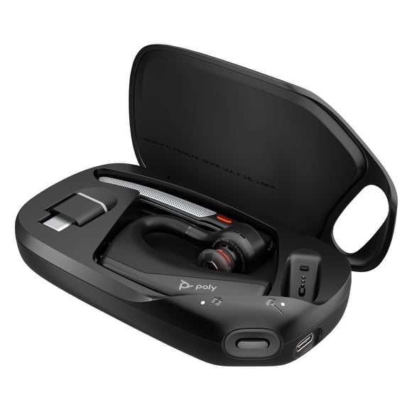 Audífonos Poly Voyager Legend 50/30 con Estuche de Carga Móvil Negro
