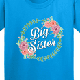 thumbnail image 4 of Inktastic Big Sister with Flower Circle Youth T-Shirt, 4 of 5