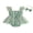 Green, variant on Cenuakty Baby 0-18M Girl Summer Outfit Floral Embroidery Sleeveless Tulle Romper Dress Bow Headband 2 Piece Set