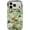 Abstract Lotus-Green, variant on Vibrant Defined Blossoms Print Case for iPhone 17 Pro Max, Smooth Glossy Finish Women Girls Stylish Slim TPU and Hard PC Dual Layer Shockproof Protective Phone Cover 6.9", Colorful