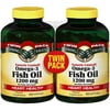 Spring Valley Omega-3 Fish Oil Dietary Supplement, 1000 mg, 400 Total Count, 2 Pack