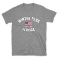 thumbnail image 1 of Winter Park Florida Patriot Men's Cotton T-Shirt, 1 of 1