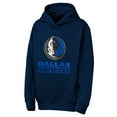 thumbnail image 2 of Youth Outerstuff Navy Dallas Mavericks Back To The Basics Hoodie, 2 of 3