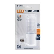 2 Pc Plug in Led Night Light Auto Dusk to Dawn Sensor Hallway Kids Room Bathroom