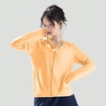 thumbnail image 7 of Hilenly Women's Plus Size Sun Protection Jacket Clothing Lightweight UPF 50 Long Sleeve Hooded Cooling Shirt Zip Up UV Protection Shirts, 7 of 7