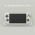 thumbnail image 3 of Peggybuy Grip Stand Holder Protective TPU Shell Case for Retroid Pocket 4/4 Pro (White), 3 of 9
