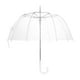 Clear Bubble Umbrella, Windproof Dome Transparent Rain Umbrella, Lightweight Easy Carrying Suitable for Women and Girls, Wedding Decoration Umbrella - image 1 of 6