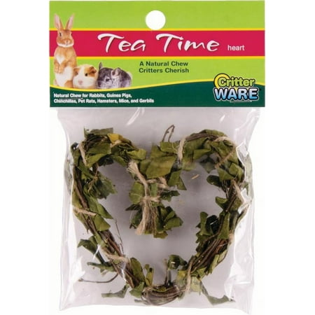 UPC: 0791611171240 | Ware Manufacturing Tea Time Heart Natural Chew – Small