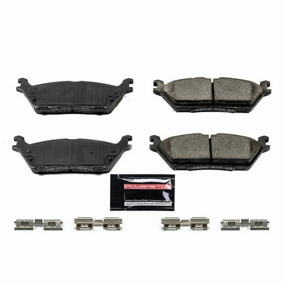 Power Stop Rear Z23 Evolution Carbon-Fiber Ceramic Brake Pads Z23-1790