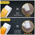 thumbnail image 3 of Cinta adhesiva para sellar puertas para marcos de ventanas y puertas, rollo de cinta de espuma insonorizada, a prueba de corrientes de aire, de alta densidad, 3 of 5