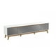 thumbnail image 2 of Rack TV Kappesberg 218cm Blanco/Gris 3 Puertas, 2 of 10