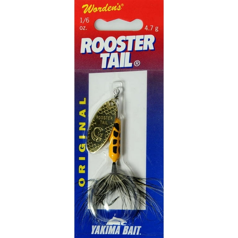 Worden's Original Rooster Tail Yellow Coachdog / 1/6 oz