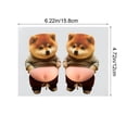 thumbnail image 3 of YiJuHui Soft Silicone Dog Door Stopper, Anti-Collision Bumper Pad for Furniture, Cute Pet Home Decor, Corner Protector for Cabinets and Walls, 3 of 6