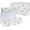 White Rose, variant on Blue Ocean Theme Gift Box with Magnetic Lids 13.8x8.3x4.4 in, Large Bridesmaid Proposal Boxes, Rectangle Wedding Decorative Storage Box 1 Pack
