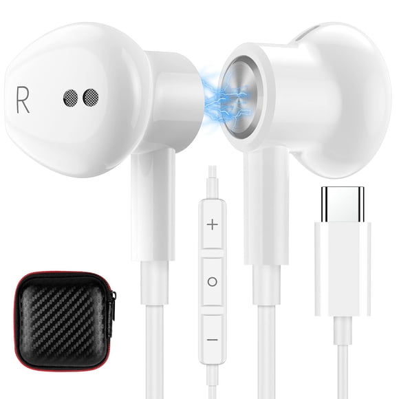 Auriculares USB C TITACUTE para iPhone 15 Pro Max Galaxy S23