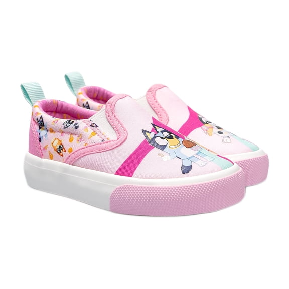 Bluey Toddler Girls Slip On Sneaker
