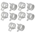 thumbnail image 1 of Unique Bargains 10 Pcs 16mm Ressort Bande Type Action Tuyau de Carburant Basse Pression Pince à Air, 1 of 3