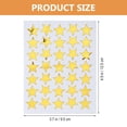 thumbnail image 2 of 50 Sheets Star Stickers Adhesive Star Shaped Adhesive Stickers Students Reward Stickers, 2 of 8