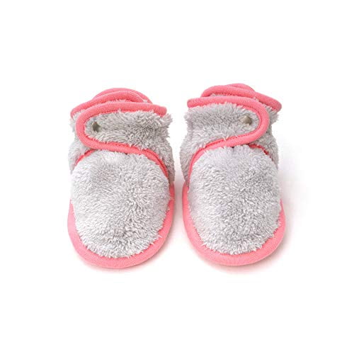 Baby booties with grippers discount