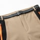 thumbnail image 4 of Pantalones largos para hombre, estilo casual, con parches sólidos, ropa exterior, blusa deportiva con cremallera y bolsillos, pantalones, blusa de poliéster para hombre, 4 of 8
