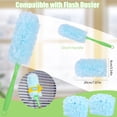 thumbnail image 2 of 30PCS Disposable Dusters Refills,Bulk Heavy Duty Dusters Refills 360 Degree Dusters Blue Electrostatic Replacement Head,Disposable Duster Heads for Blinds Ceiling Fans Furniture Multi-Surface Dusting, 2 of 6