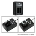thumbnail image 2 of Cargador de batería JJC NB-13L USB de doble ranura para Canon PowerShot, 2 of 8