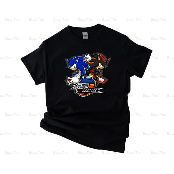 Japanese Style Shadow The Hedgehog Video Game Fan Graphic V1130801 New Unisex T-Shirt, up to 5XL