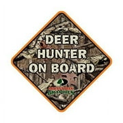 Mossy Oak Graphics 13018-BI-DR Camouflage Break-Up Infinity 'Deer Hunter On Board' Decal