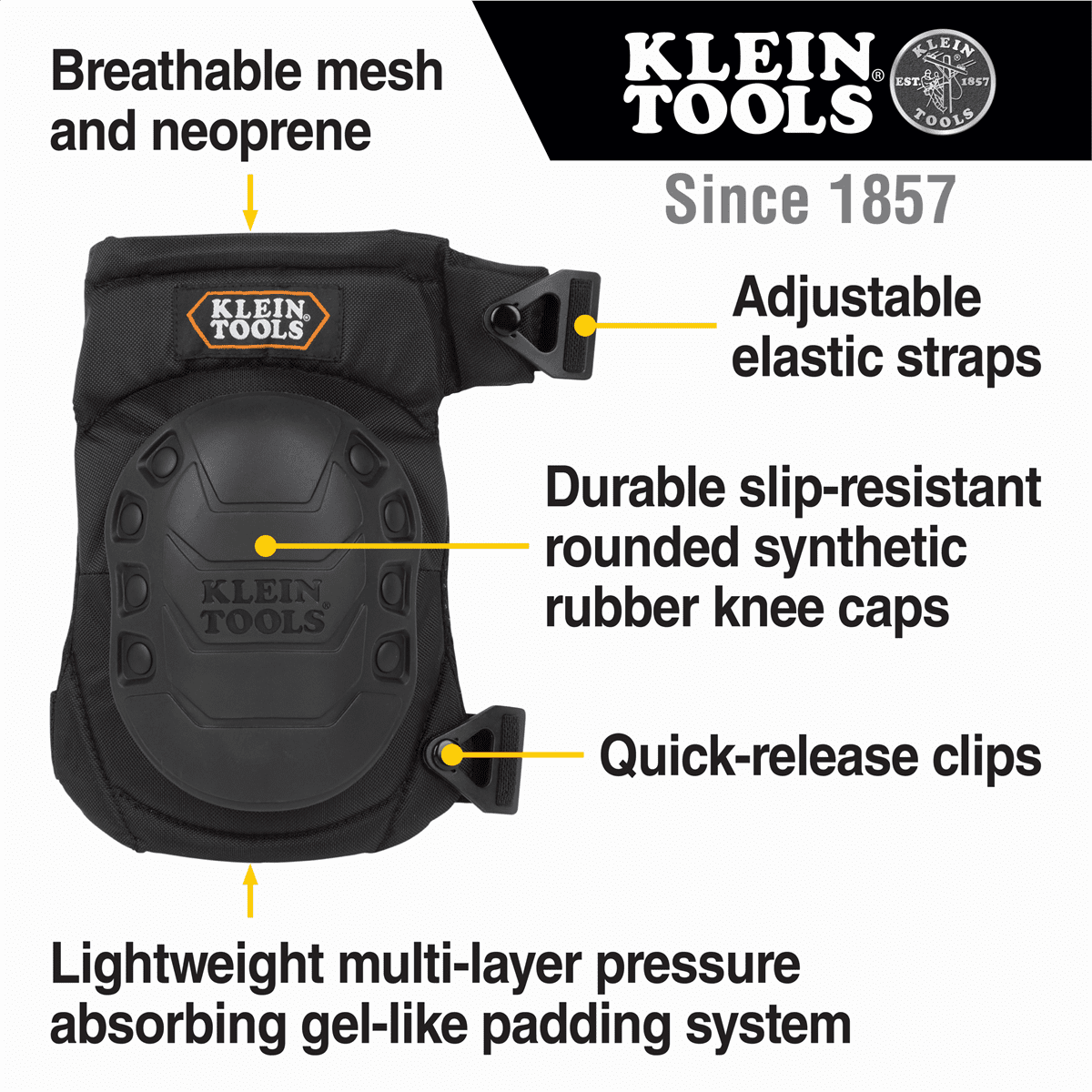 Klein Tools Hinged Knee Pads