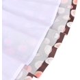 thumbnail image 6 of Girls Dress Brown Polka Dot Heart Contrast School Holiday Daily Casual 7 Years, 6 of 6