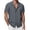 Gray, variant on Busydd Mens Dress Shirts Casual Classic Solid Color Button Down Shirt Men Short Sleeve Turndown Collar Business Tops 2XL