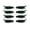 Green, variant on opvise 8Pcs Eyelid Line Sticker Remove Easily Anti-fall Breathable Make-up Eyeliner Eyeshadow Sticker for Shopping