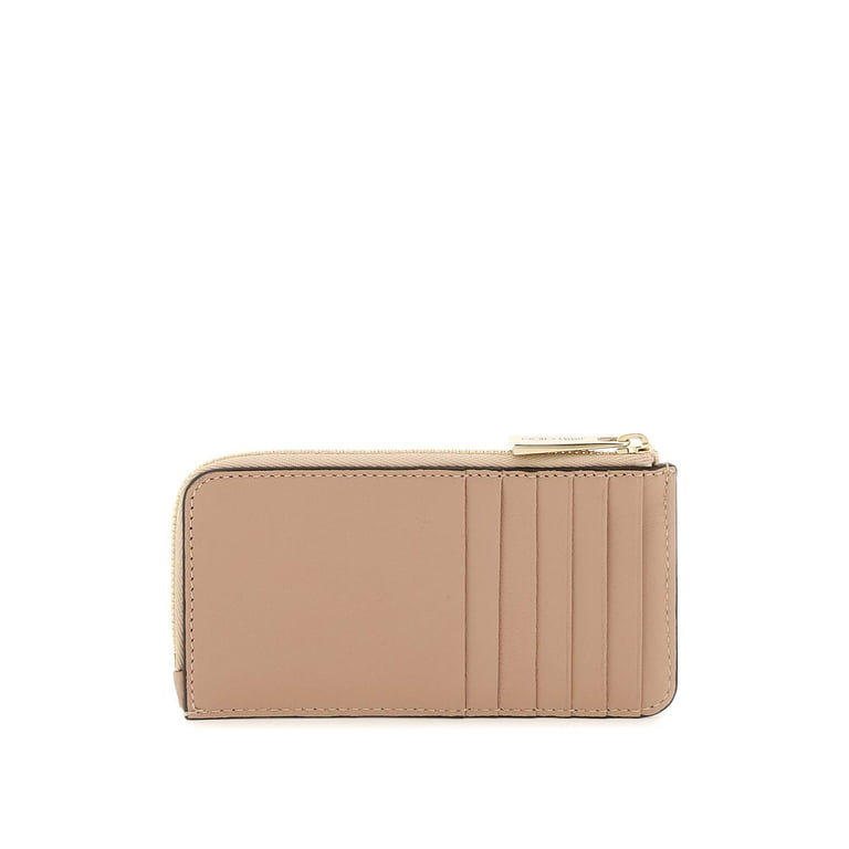 Jimmy Choo Quilted Nappa Leather Zipped Cardholder Women