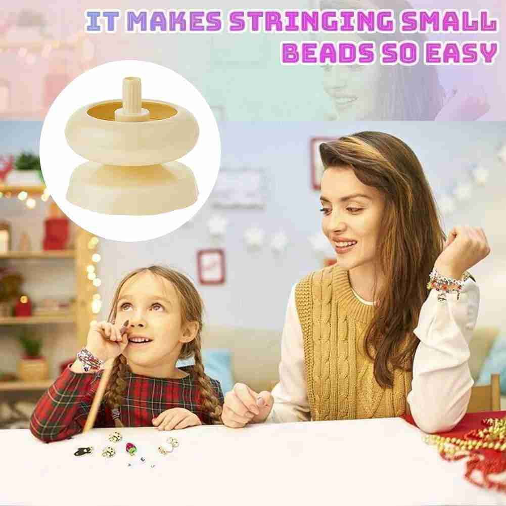 Bead Spinner Manual Fast Beader Connection Jewelry String Bracelet Tool D8Q0
