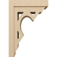 thumbnail image 3 of 12"W x 24"D x 36"H Classic Sheridan Rough Cedar Woodgrain TimberThane Corbel, Primed Tan, 3 of 6