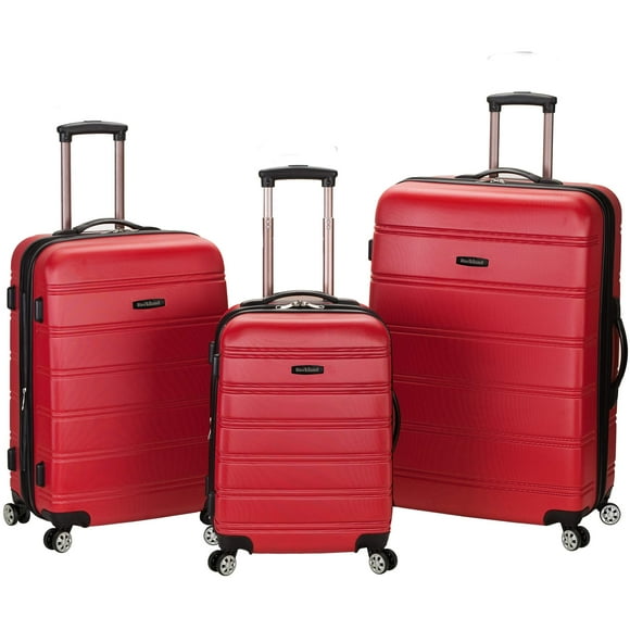 Juego de 3 piezas expandibles Luggage Rockland Melbourne Hardside