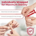 thumbnail image 4 of Ever Ready First Aid 1” x 3” Fabric Adhesive Bandages, Latex-Free Stretchy Strips – 100 Count, 4 of 7