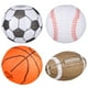 thumbnail image 1 of 4 farolillos de papel con temática deportiva: béisbol, baloncesto, fútbol y rugby. Decoración para fiestas., 1 of 7