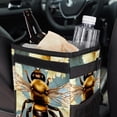 thumbnail image 6 of Honeybee Foldable Car Trash Can with Lid, Leak-Proof, and Hanging Storage Bag - Car Trash Bin, Trash Can for Car, Car Garbage Can, 6 of 6