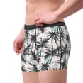 thumbnail image 2 of Balery Hawaii Palms Calzoncillos bóxer para hombre, ropa interior de algodón suave y transpirable con cinturilla de nailon-XX-Large, 2 of 5