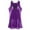 J-Purple, variant on Kcodviy Women's Dress Retro Style Gothic Clothing Men Boots Solid Color Trumpet Sleeve Womens Gothic Clothing Long Princess Dress