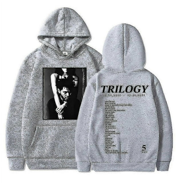 Chandail à Capuchon Graphique de Musique The Weeknd Trilogy