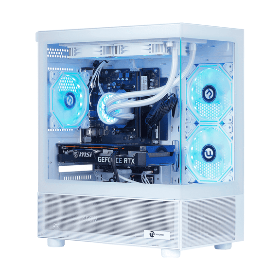 Ningmei Lumishore Gaming PC AMD Ryzen 7 5700X NVIDIA RTX 5060 32GB RAM 1TB SSD Wifi PC Gaming