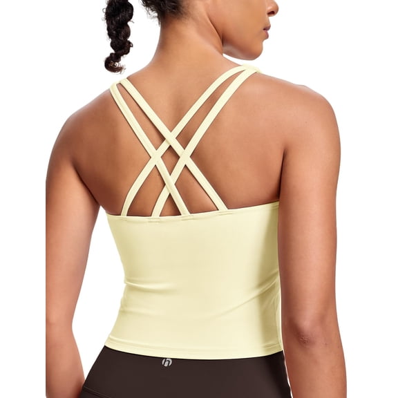 Sujetador deportivo HeyNuts Athletic Zeal para mujer Butter Cream S