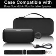 thumbnail image 2 of Funda de altavoz portátil CO2Crea Bose SoundLink Plus negra, 2 of 9